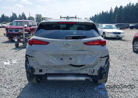 2022 Hyundai Kona Sel из США, поврежденный, VIN KM8K6CAB0NU872571